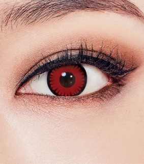Werewolf Fire Halloween Contact Lenses