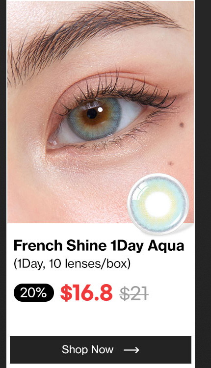 french shine 1day aqua