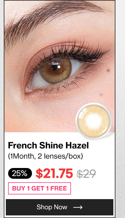 french shine hazel