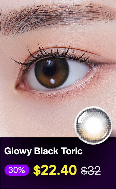 15 Glowy Black Toric