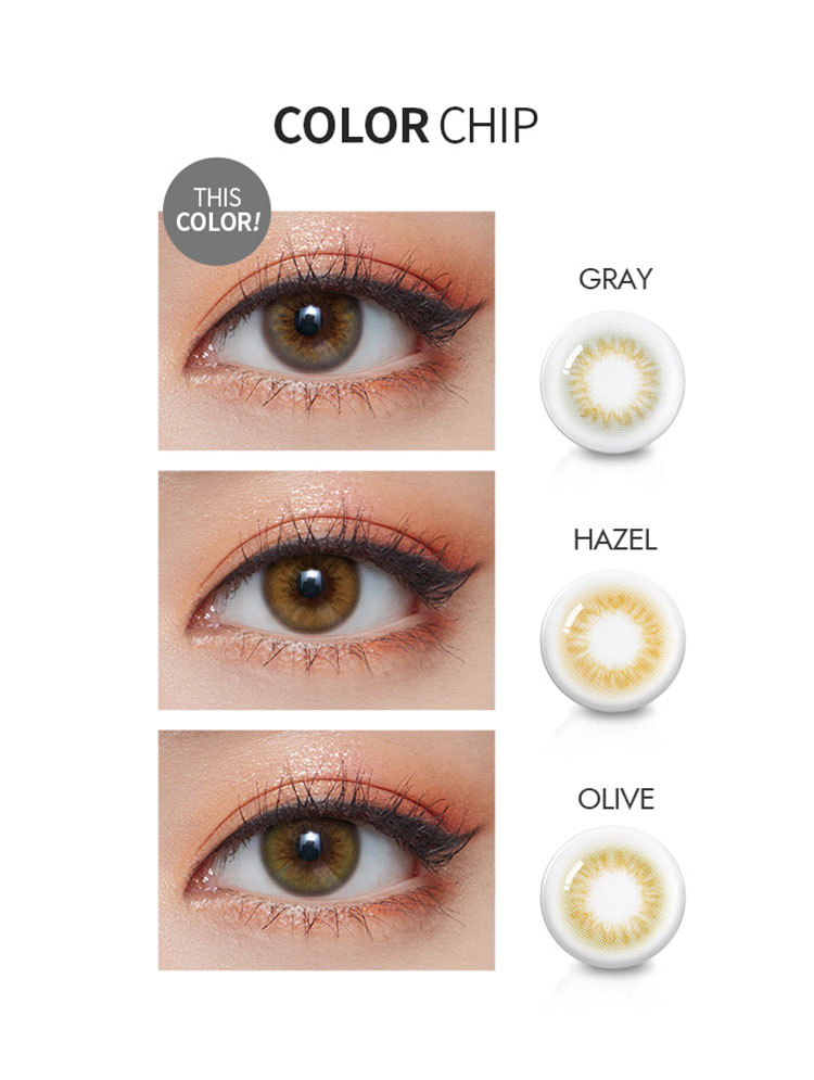 Fourth description images of Scandi 1Day Gray (20p) (Silicone Hydrogel) Circle Lenses